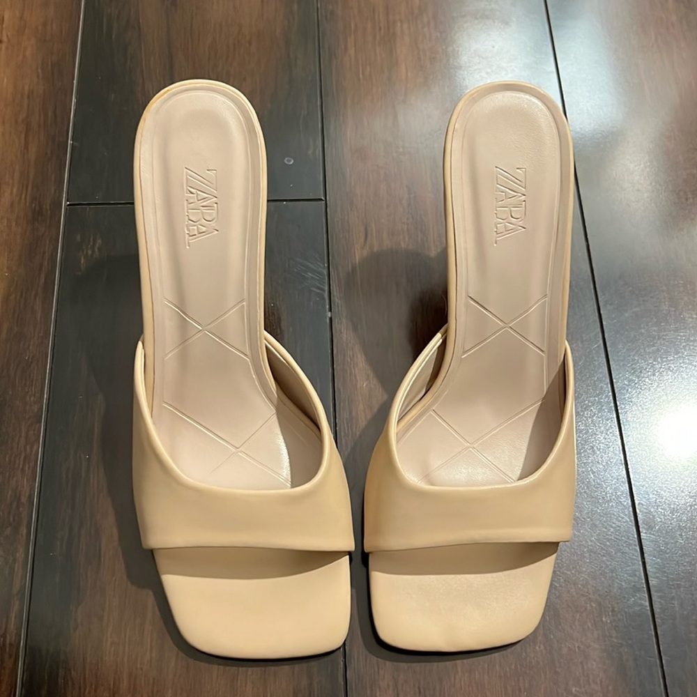 Zara nude heel